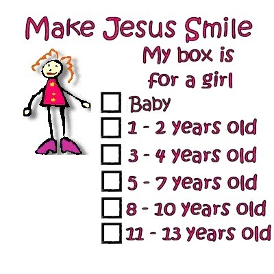 Make Jesus Smile label