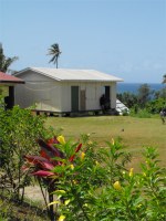 Camp Dominica is a selection of Caribbean wooden chalets surrounding a playing field, located in a beautiful, tranquil, tropical setting.