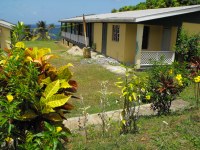 On one side of the Camp is the communal office, auditorium and Camp superintendents home.