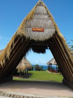 A  Karbe in the Kalinago Barana Auté - the Carib Village