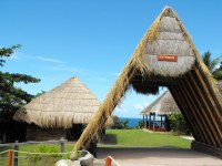 The Kalinago Barana Auté (Carib Cultural Village by the Sea) in the Dominica Carib territory