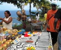 Dominica's Caribs now live in eight villages within the 3,700 acres of land on the east coast of Dominica known as the ‘Carib Territory’. 