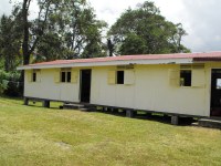 The accommodation consists of dormitory style chalets all clean and serviceable