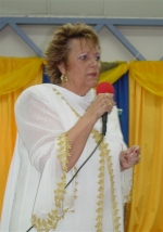 Pastor Sandra Moore in Barbados for Independence Crusade 2006