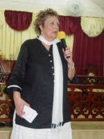 United States' Pastor/Prophetess Sandra Moore, local pastor Hall Harris and the crusade team welcome you to the Apostolic Church