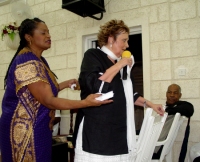 United States Pastor Sandra Moore in Barbados 