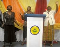 Pastor Sandra Moore's Barbados Praise & Worship team