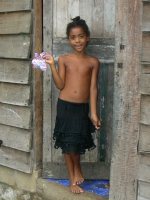 Underwear distribution in Suriname