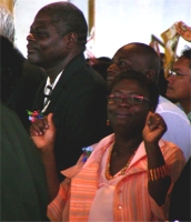 Pastor Iwan Oron and his wife Pastor Carol