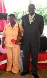 Pastor Iwan Oron and his wife Pastor Carol