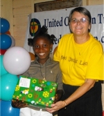 The United Caribbean Trust Make Jesus Smile shoebox project was taken into Tjaikondre to bless the Maroon children as part of the Suriname Child Sponsorship Program.