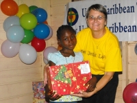 The United Caribbean Trust Make Jesus Smile shoebox project was taken into Tjaikondre to bless the Maroon children as part of the Suriname Child Sponsorship Program.