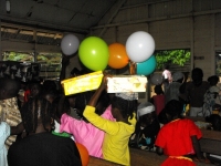 The United Caribbean Trust Make Jesus Smile shoebox project was taken into Tjaikondre to bless the Maroon children as part of the Suriname Child Sponsorship Program.