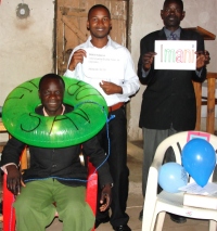 On the fourth day of training he was actively involved in the Children's Evangelism training of the FunTastic Fun Fair.