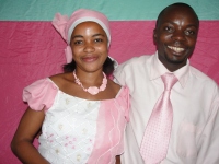 Seen here with Maggie his wife