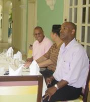 Lunch was at the exclusive Villa Nova
