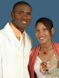 Pastor Happy and his beloved wife Denise