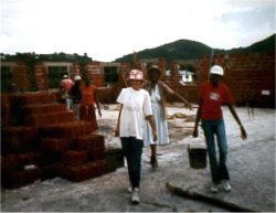 God is building His church on the island of Carriacou, the youth unite