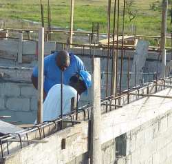 Carriacou church foundations