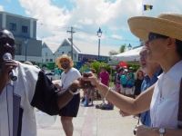 Catch the Wave Cruise Outreach  Ministries visits Barbados