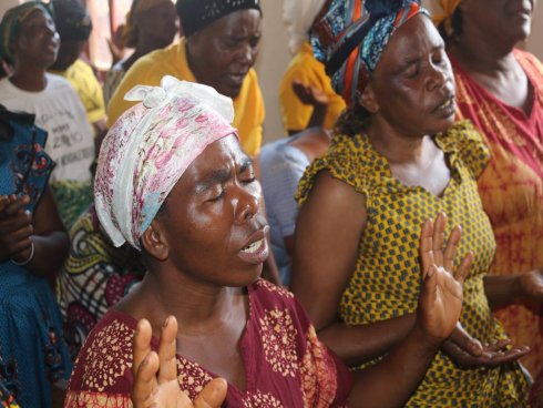 House of Prayer and Freedom Tanzania womens empowerment sewing program and Bible Club