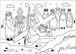 Persian colouring page visual aid