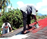 Grenada Impact Outreach  2006 roof repair