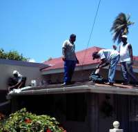 Grenada Impact Outreach  2006 roof repair