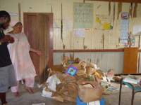 School damaged by Ivan