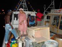 United Caribbean team leaving Barbados heading for Carriacou 