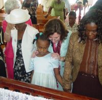 Jackie Taylor joins Maureen Bravo's Intercessory team to Barbados 