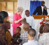 Barbara Holloway joins Maureen Bravo's Intercessory team  in Barbados