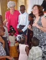 Barbara Holloway joins Maureen Bravo's Intercessory team  in Barbados