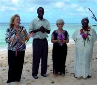 Barbara Holloway joins Maureen Bravo's Intercessory team  in Barbados