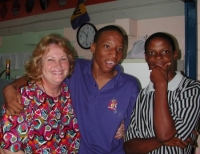 Maureen Bravo founder of RUII Resources Unlimited International Inc visits Barbados