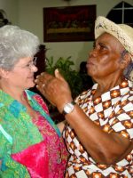 Barbara Holloway joins Maureen Bravo's Intercessory team  in Barbados