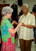 Barbara Holloway joins Maureen Bravo's Intercessory team  in Barbados