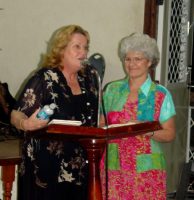 Barbara Holloway joins Maureen Bravo's Intercessory team  in Barbados