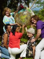 Barbara Holloway joins Maureen Bravo's Intercessory team  in Barbados