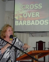 Maureen Bravo founder of RUII Resources Unlimited International Inc visits Barbados