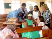 Maureen Bravo's Intercessory team visit Barbados