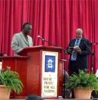 Rev Macathen Hindes gave the Dedication Ritual...