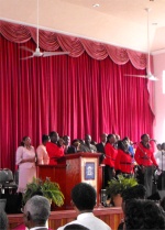 Welcome to the dedication service for Messiah's House Wesleyan Holiness Worship Centre.