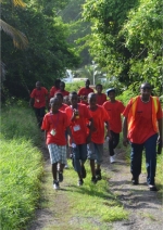 Hiking from The WISH Centre to Consets Bay and on to Bath Beach