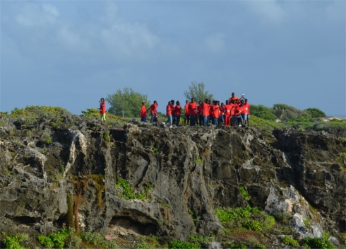 Hiking to Skeetes Bay Barbados from The WISH Centre