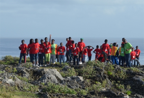 Hiking to Skeetes Bay Barbados from The WISH Centre