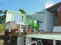 Caribbean hurricane disaster