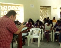 Allan Howard from Made for Missions was at the WISH Centre ministering at the Ellerton Wesleyan Holiness youth camp