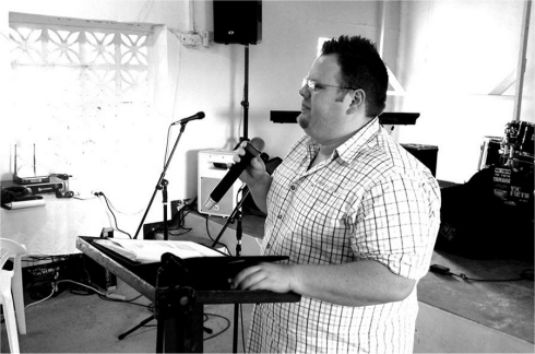 Allan Howard from Made for Missions was at the WISH Centre ministering at the Ellerton Wesleyan Holiness youth camp