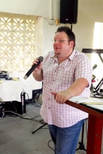 Allan Howard from Made for Missions was at the WISH Centre ministering at the Ellerton Wesleyan Holiness youth camp